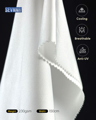 230gsm UPF 50+ Running Fabrics with 86%Polyester +14%Spandex for High-Performance Activewear