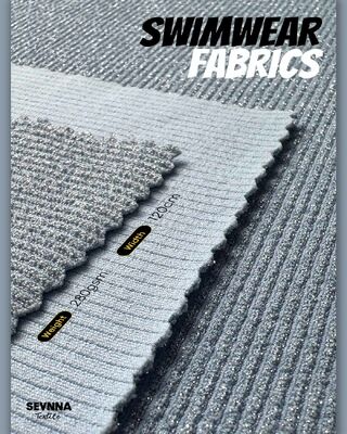 83% पुनर्नवीनीकरण नायलॉन के साथ पर्यावरण के अनुकूल स्विमवियर फैब्रिक, टिकाऊ स्विमवियर के लिए त्वरित सुखाने वाला और क्लोरीन प्रतिरोधी