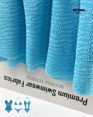 270gsm रिसाइकल्ड पॉलिएस्टर डबल निट फ़ैब्रिक जिसमें स्पैन्डेक्स है