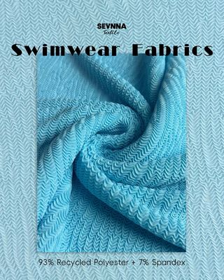 270gsm रिसाइकल्ड पॉलिएस्टर डबल निट फ़ैब्रिक जिसमें स्पैन्डेक्स है