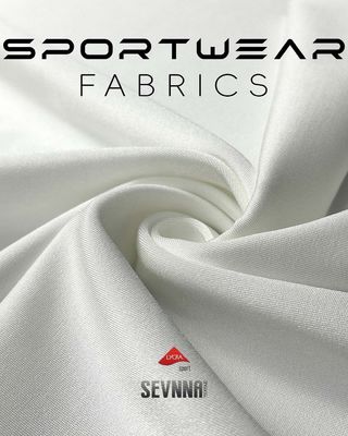 हल्का स्ट्रेच लाइक्रा फ़ैब्रिक 85% रीसायकल पॉलिस्टर