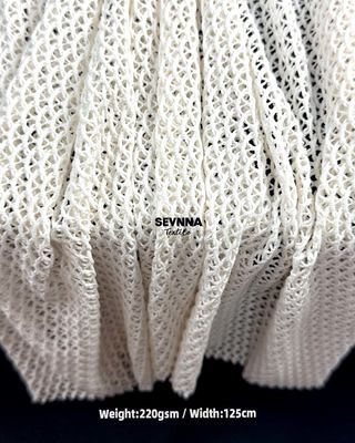 गर्मियों/शरद ऋतु दोहरे बुना हुआ कपड़े टिकाऊ और आरामदायक पूरे दिन पहनने के लिए