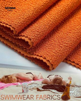 135 सेमी चौड़ाई 86% पुनर्नवीनीकरण नायलॉन संरचना और सांस लेने योग्य प्रदर्शन वस्त्रों के साथ कार्यात्मक कपड़े