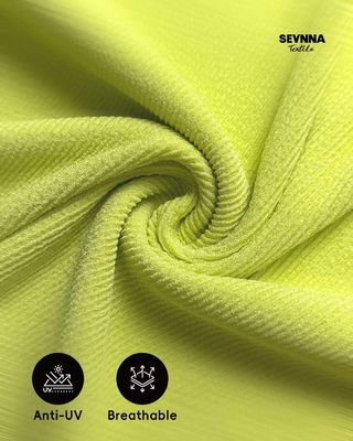 प्रीमियम स्पोर्ट ब्रा फैब्रिक 180 सेमी चौड़ाई 285 ग्राम वजन और 93% पुनर्नवीनीकरण पॉलिएस्टर + 7% स्पांडेक्स उच्च प्रदर्शन जिम ब्रा सामग्री के लिए