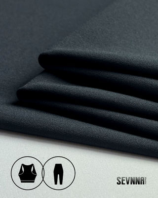 अनुकूलन योग्य योगा पहनें कपड़े 152 सेमी चौड़ाई और इष्टतम आराम और शैली के लिए गोल बुनाई के साथ