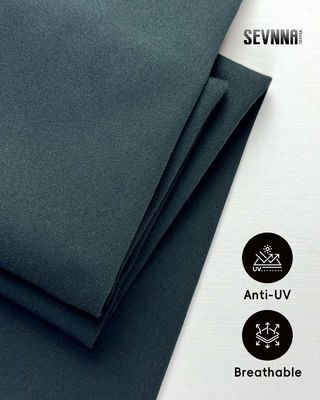 UPF 50+ सन प्रोटेक्शन, इलास्टिक हेम और एंटी-ऑडर टेक्नोलॉजी के साथ हाई-परफॉर्मेंस रनिंग फैब्रिक्स, एक्टिववियर के लिए