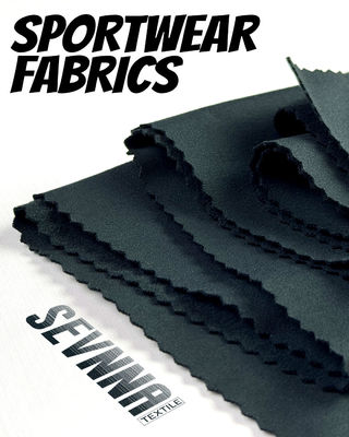 UPF 50+ सन प्रोटेक्शन, इलास्टिक हेम और एंटी-ऑडर टेक्नोलॉजी के साथ हाई-परफॉर्मेंस रनिंग फैब्रिक्स, एक्टिववियर के लिए