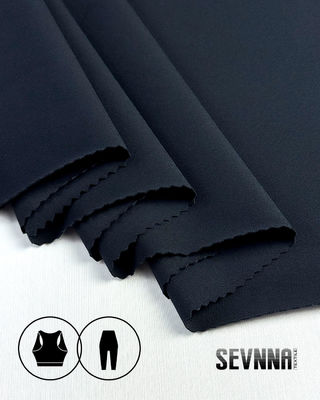 150 सेमी चौड़ाई और एक्टिववियर के लिए रीसायकल नायलॉन स्पैन्डेक्स मिश्रण के साथ अनुकूलन योग्य स्पोर्ट्स ब्रा फैब्रिक