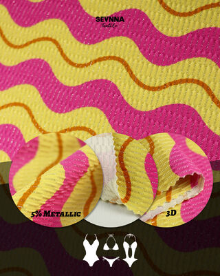 78% पुनर्नवीनीकरण नायलॉन 5% धातु चांदी और 17% स्पैन्डेक्स के साथ पर्यावरण के अनुकूल पुनर्नवीनीकृत स्विमवियर कपड़े