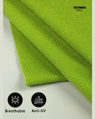 पर्यावरण के अनुकूल स्विमवियर फैब्रिक, 120 सेमी चौड़ाई, सांस लेने योग्य और टिकाऊ पुनर्नवीनीकरण स्विमवियर सामग्री