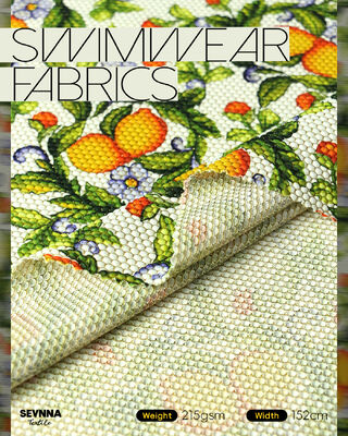 215 ग्राम इको फ्रेंडली बाथवियर फैब्रिक 152 सेमी चौड़ाई और टिकाऊ बाथवियर के लिए पुनर्नवीनीकरण नायलॉन