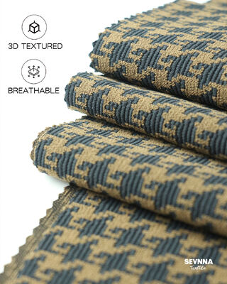 Quick Drying Textured Swim Fabric with 370gsm Weight and 135cm Width for High-Performance Swimwear