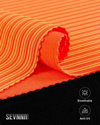 उच्च सांस लेने की क्षमता त्वरित सूखने वाले एक्टिववेयर एथलेटिक पहनने के लिए पुनर्नवीनीकरण नायलॉन फाइबर के साथ बुना हुआ कपड़े