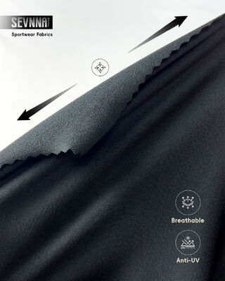 उच्च प्रदर्शन साइकिलिंग परिधान के लिए सांस लेने योग्य नमी सोखने वाला यूवी सुरक्षा बाइकिंग फैब्रिक