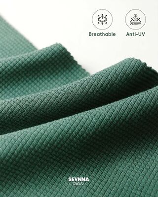 उच्च खिंचाव बनावट वाले 95% जैविक कपास और उच्च रंग स्थिरता के लिए 5% स्पैन्डेक्स के साथ स्विमिंग कपड़े