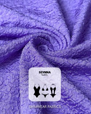 86% पुनर्नवीनीकरण नायलॉन UPF 50+ 245gsm उच्च प्रदर्शन तैराकी और एथलेटिक परिधान के लिए बनावट तैराकी कपड़े