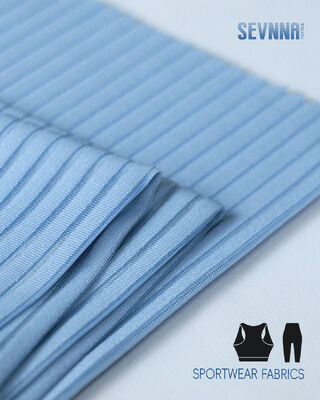 90% पुनर्नवीनीकरण पॉलिएस्टर एसडी + 10% स्पैन्डेक्स, क्लोर प्रतिरोधी और त्वरित सुखाने के साथ पर्यावरण के अनुकूल स्विमवियर कपड़े