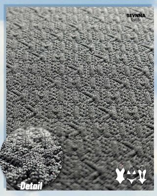 उच्च क्लोरीन प्रतिरोधक बनावट वाले स्नैम कपड़े 98% पुनर्नवीनीकरण पॉलिएस्टर और UPF 50+ सुरक्षा के साथ