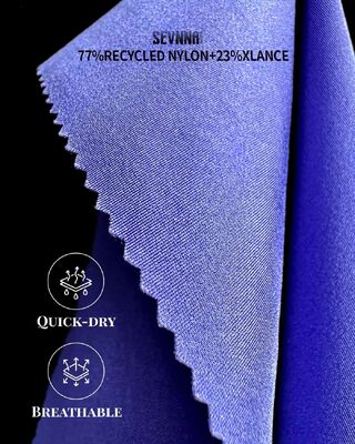 Solid and Printing Type Upcycled Nylon Material Recycled Nylon Textile Crafted for Sustainable Workwear and Durable Industrial