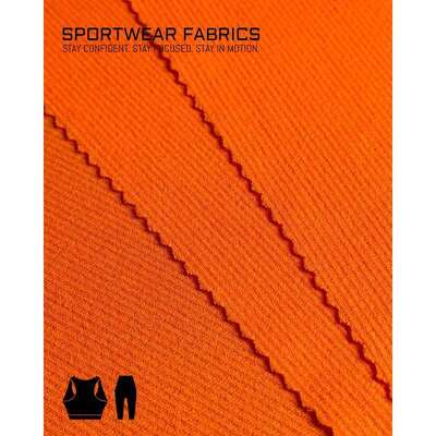 190GSM UPF 50+ पुनर्नवीनीकरण PBT रिब्ड टेक्सचर्ड Tricot Swim Fabric SP7616