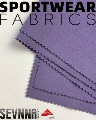 एक्टिववियर और स्विमवियर के लिए त्वरित सुखाने और उच्च स्थायित्व के साथ यूवी सुरक्षा स्ट्रेच लाइक्रा फैब्रिक