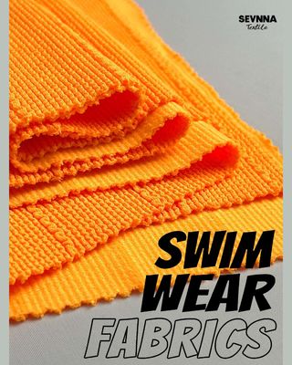 Lightweight Eco Friendly Swimwear Fabric with 100cm Width and 360-400gsm Weight for Sustainable Swimwear