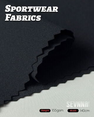 4-तरफा स्ट्रेच, UPF 50+ सन प्रोटेक्शन और हाई-परफॉर्मेंस एक्टिववियर के लिए त्वरित सुखाने वाले रनिंग फ़ैब्रिक्स