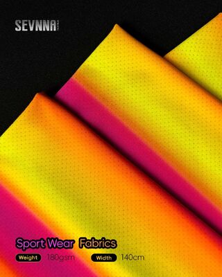 एंटी-ऑडर तकनीक और हाई-परफॉर्मेंस एक्टिववियर के लिए सांस लेने योग्य मेश के साथ 180GSM रनिंग फैब्रिक्स