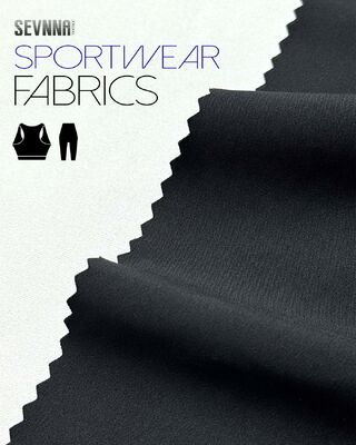 यूवी सुरक्षा और 190gsm वजन के साथ उच्च प्रदर्शन बाइकिंग फैब्रिक, 79% पुनर्नवीनीकरण पॉलिएस्टर + 21% स्पैन्डेक्स से बना