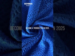 धातु के होलोग्राफिक प्रिंट के साथ 270 ग्राम पर्यावरण के अनुकूल पुनर्नवीनीकरण लिक्रा कपड़े