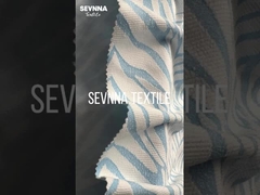 उच्च घनत्व डबल बुना कपड़ा 86% पुनर्नवीनीकरण पॉलिएस्टर 14% स्पैन्डेक्स आपकी आवश्यकताओं के लिए