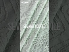 गर्मियों/शरद ऋतु के लिए जैकार्ड स्टाइल डबल बुना हुआ कपड़ा उपलब्ध