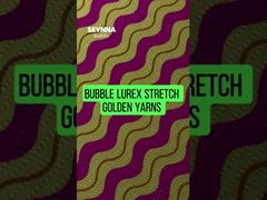 Eco-friendly Recycled Swimwear Fabric with 78%Recycled Nylon 5% Metallic Silver and 17% Spandex Demo