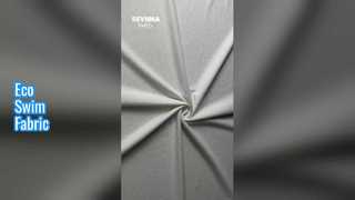 पुनर्नवीनीकरण स्विम फैब्रिक पर्यावरण अनुकूल और टिकाऊ