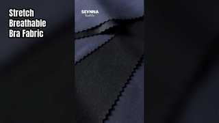 एक्टिववियर और एथलेटिक ब्रैसियर के लिए उच्च सांस लेने की क्षमता वाली नमी सोखने वाली सीमलेस स्पोर्ट ब्रा फैब्रिक