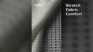पॉलिएस्टर स्पैन्डेक्स फैब्रिक उच्च खिंचाव आराम